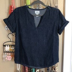 Levis Dark Denim Top